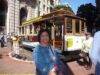 manjula posing on road