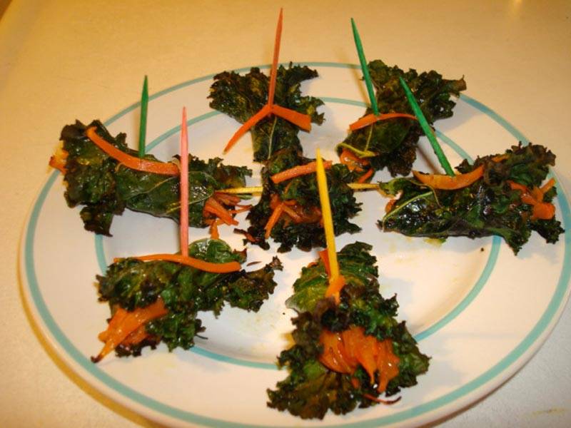 Kale Carrot wrap