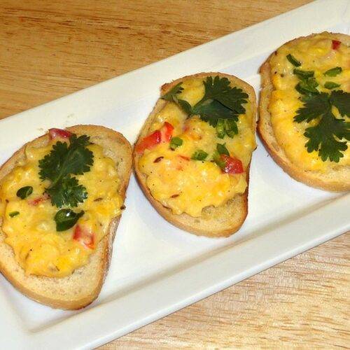 Corn Bruschetta