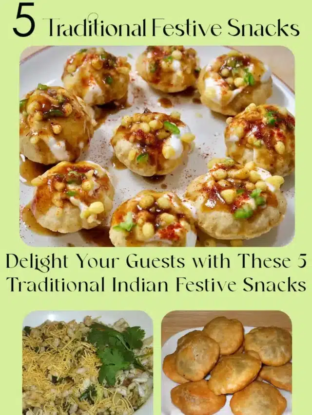5 Traditional Indian Festive Snacks