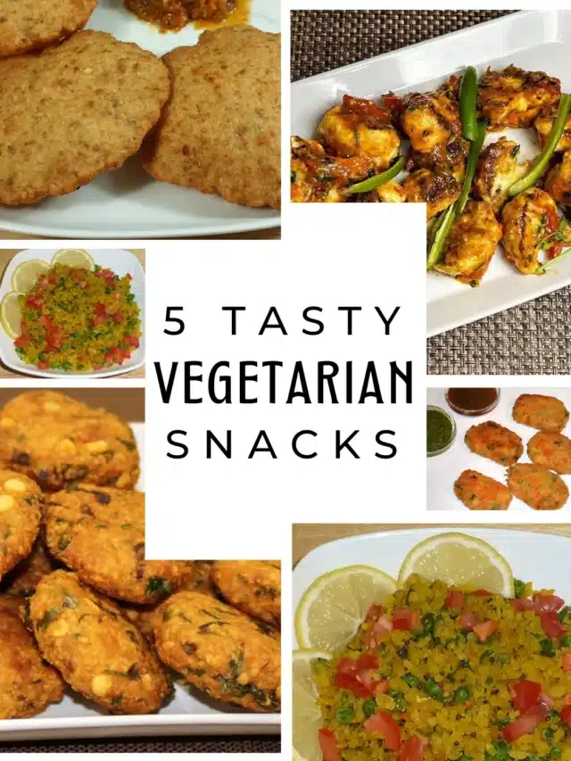 Healthy Munchies: 5 Tasty Vegetarian Snacks