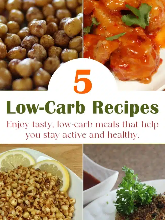 5 Low-Carb Recipes to Keep You Energized
