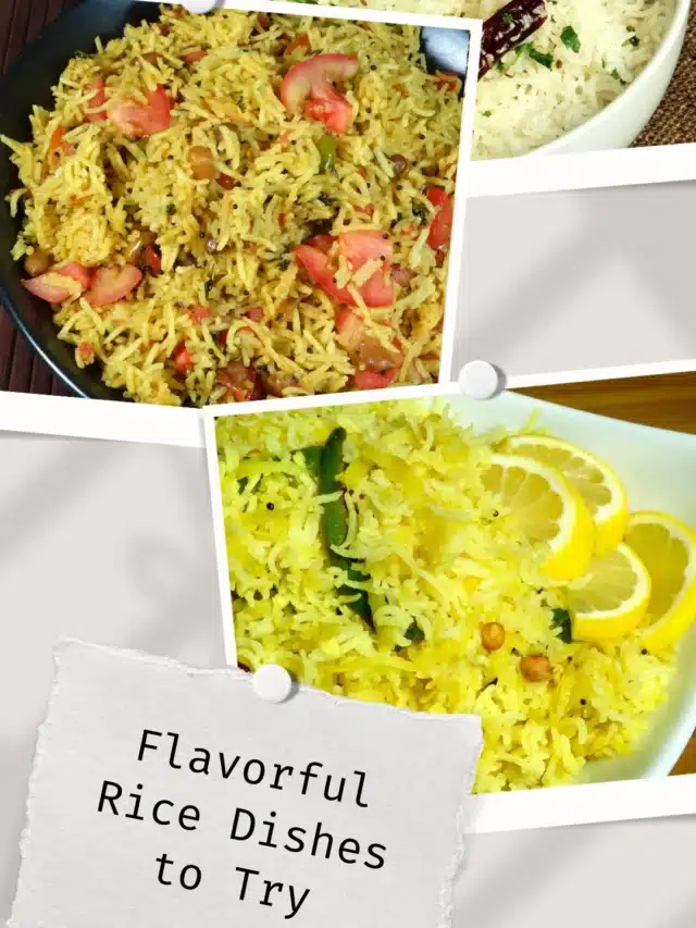 Rice: Flavorful Rice Dishes to Try !