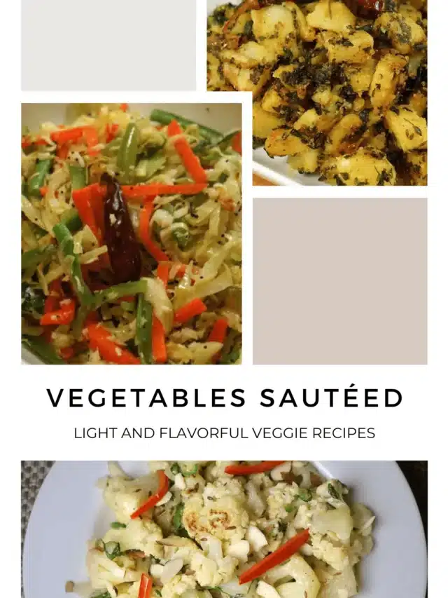 Vegetables Sautéed / Dry: Light and Flavorful Veggie Recipes