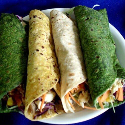Colorful Veggie Wrap