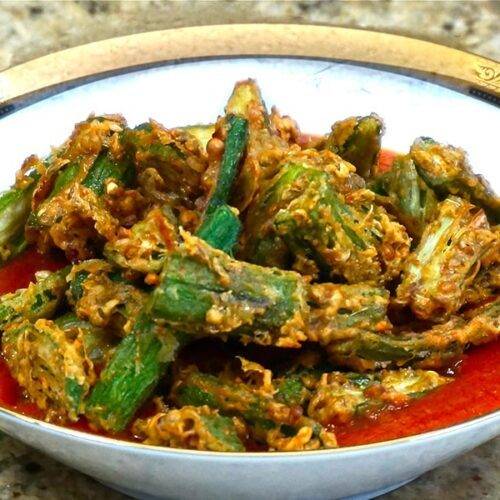 Okra (Bhindi) Tomato Curry